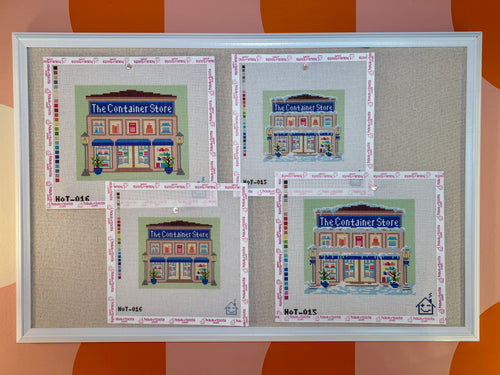 Container Store Storefront Needlepoint Canvas (non-holiday version)