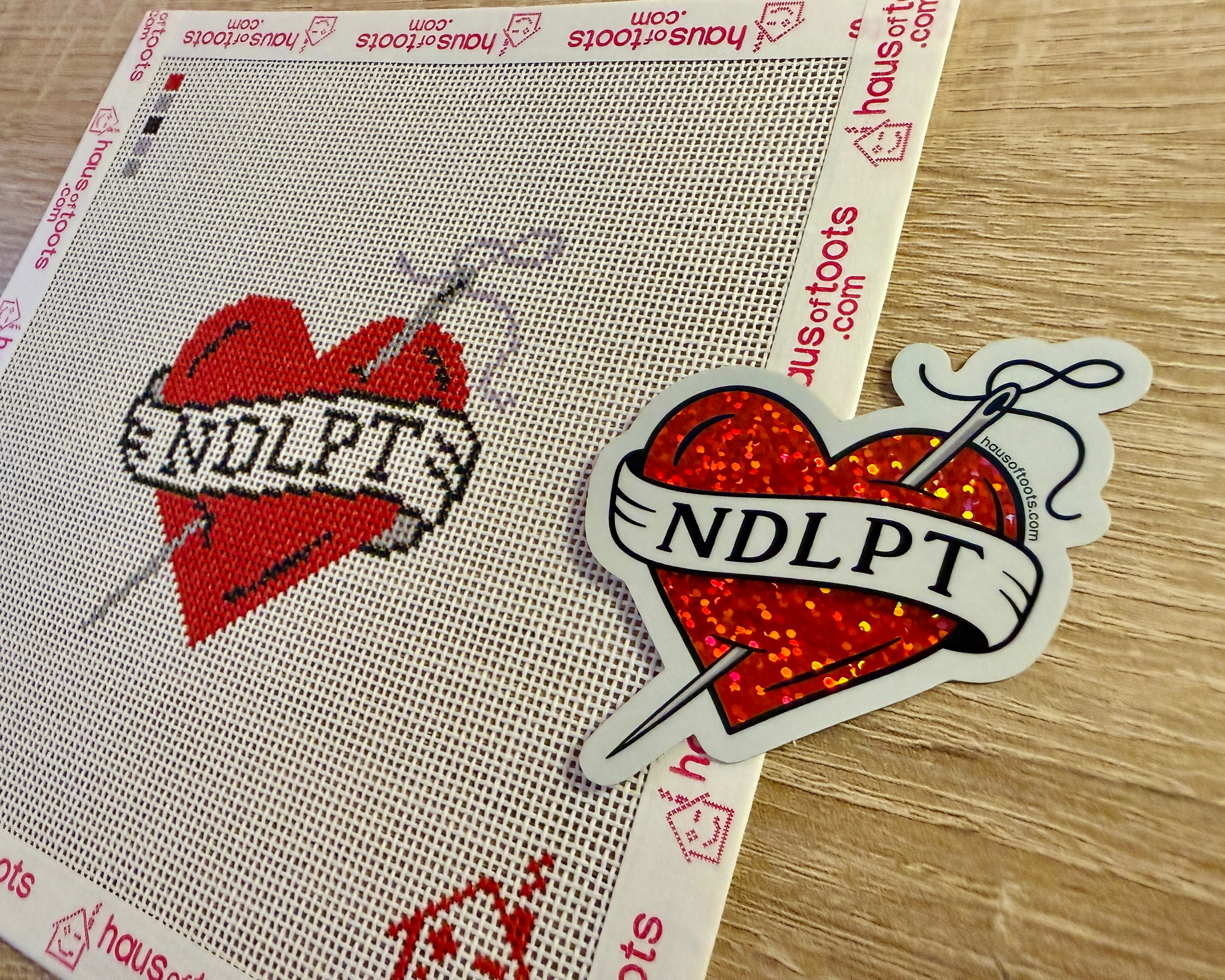 NDLPT Flash Sheet Stickers